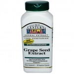 อาหารเสริม เมล็ดองุ่น grape seed ราคาส่ง ยี่ห้อ 21st Century Health Care, Grape Seed Extract, 200 Veggie Caps